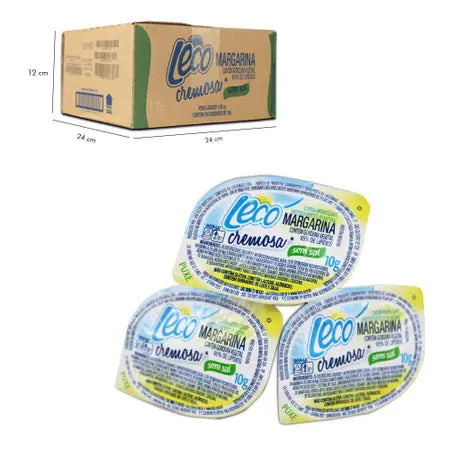 Margarina com sal Leco blister 10g c/ 192 unidades