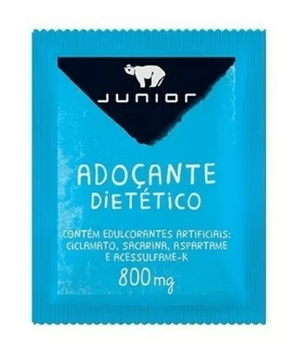 Adoçante Dietético Junior Sachê 0,8g caixa c/1000 Unidades