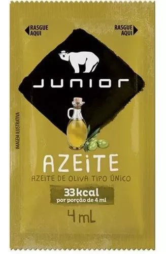 Azeite de oliva junior sache 4ml c/ 200 unidades