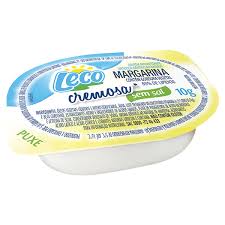 Margarina sem sal Leco blister 10g c/ 192 unidades